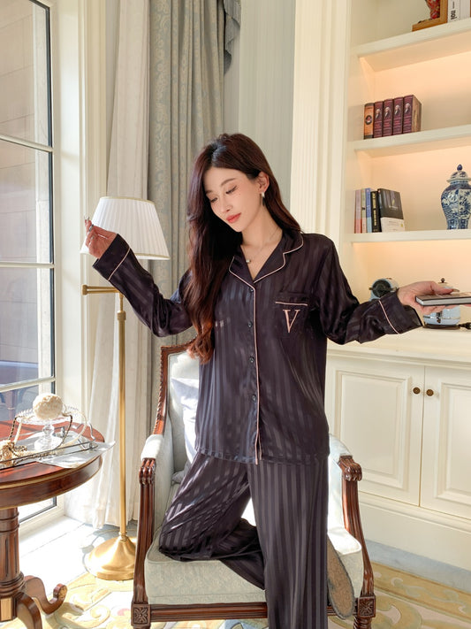 Victoria's Secret Satin Long Pajama Set