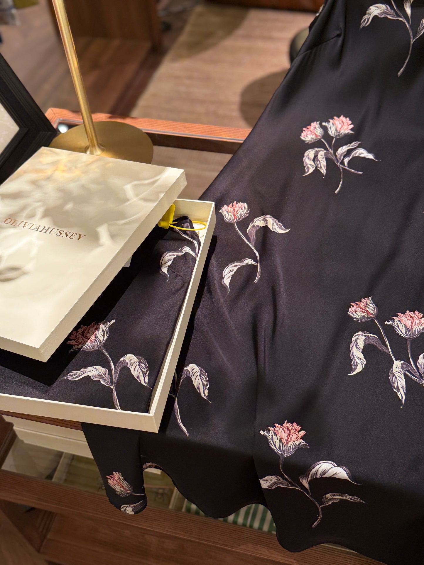 Hotzzz Premium – Midnight Bloom Slip Dress