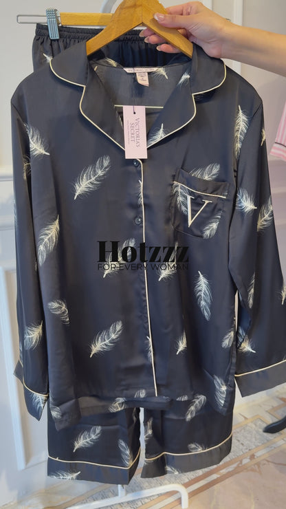 Victoria's Secret Satin Long Pajama Set