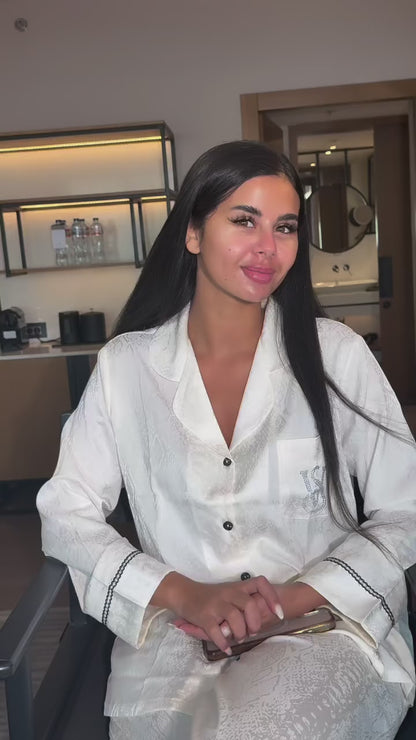 Victoria's Secret Satin Long Pajama Set