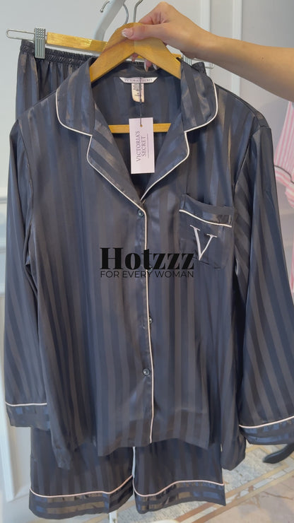 Victoria's Secret Satin Long Pajama Set