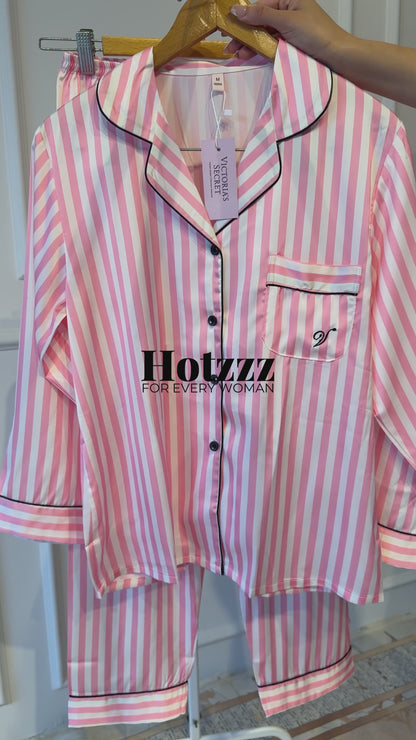 Victoria's Secret Satin Long Pajama Set