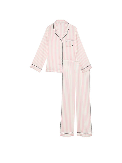Victoria's Secret Glazed Satin Long Pajama Set