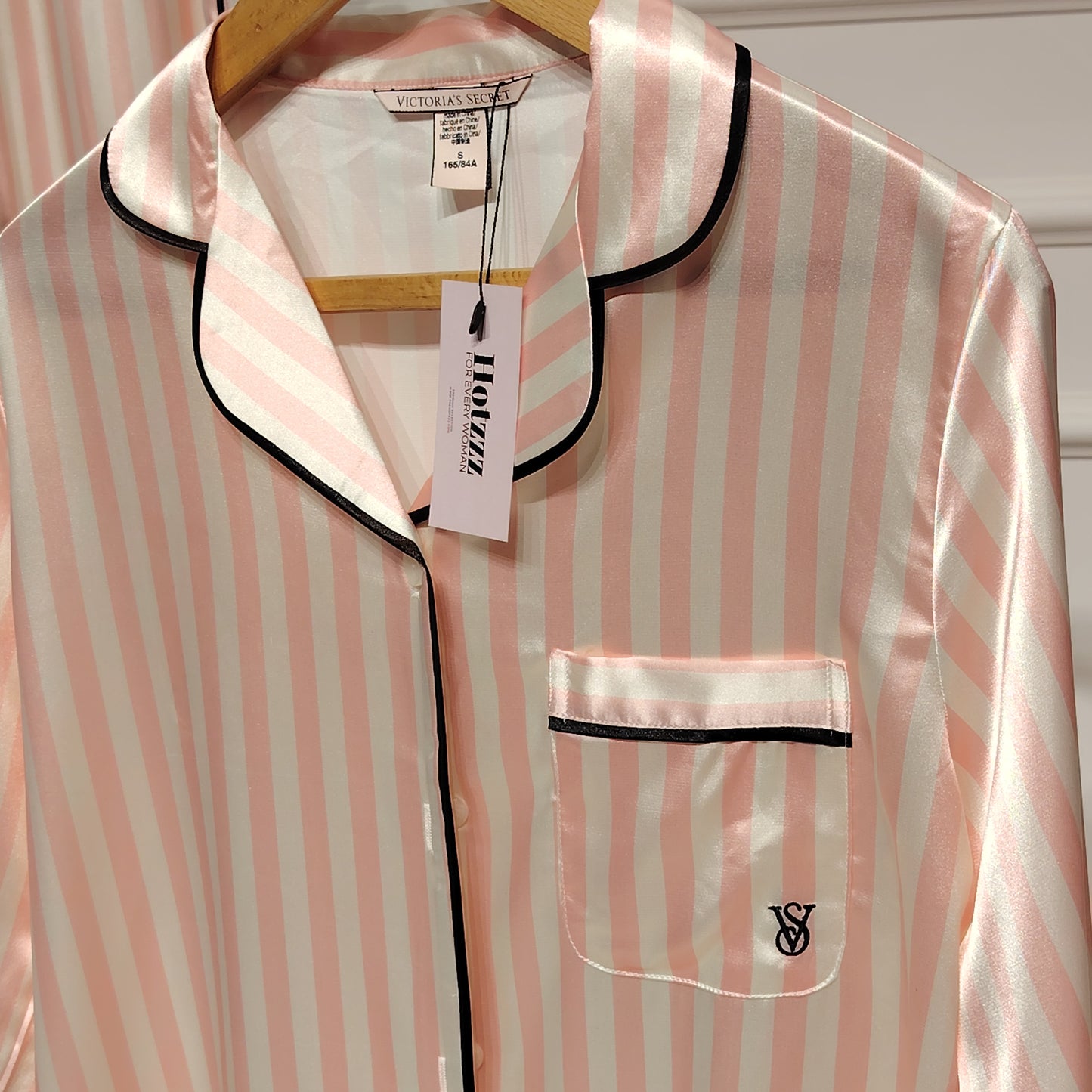 Victoria's Secret Glazed Satin Long Pajama Set