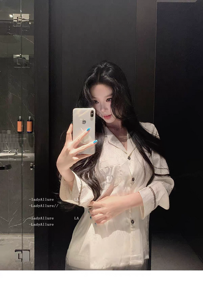 Victoria's Secret Satin Long Pajama Set
