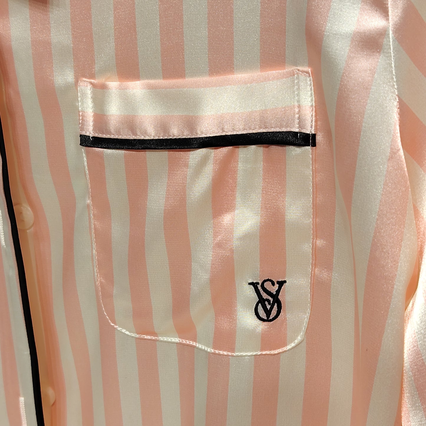 Victoria's Secret Glazed Satin Long Pajama Set