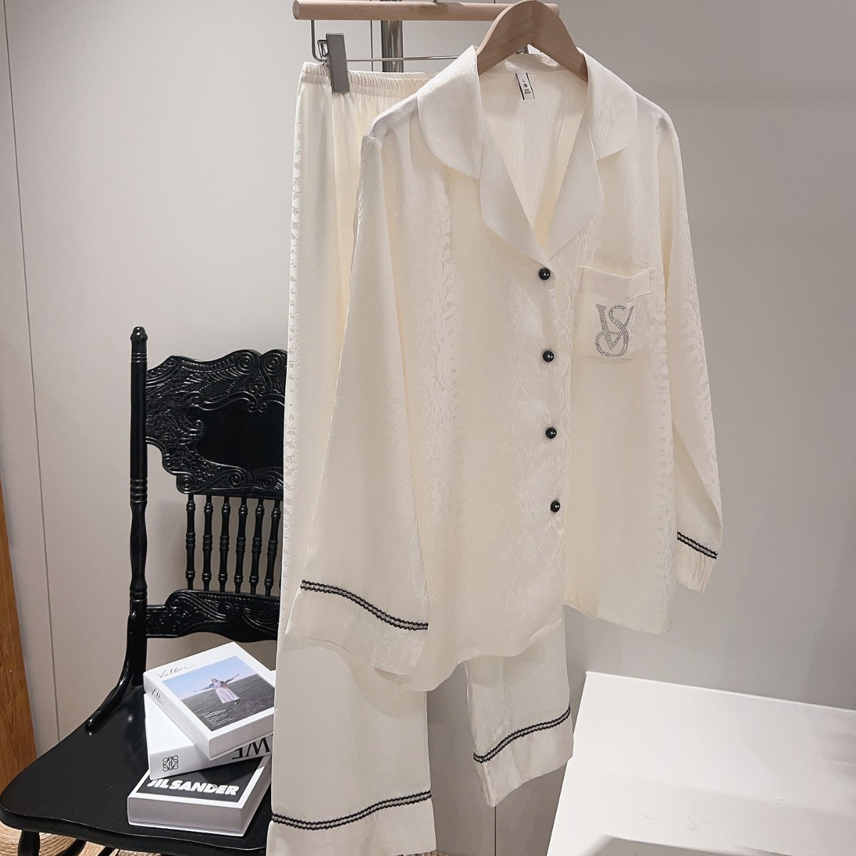 Victoria's Secret Satin Long Pajama Set