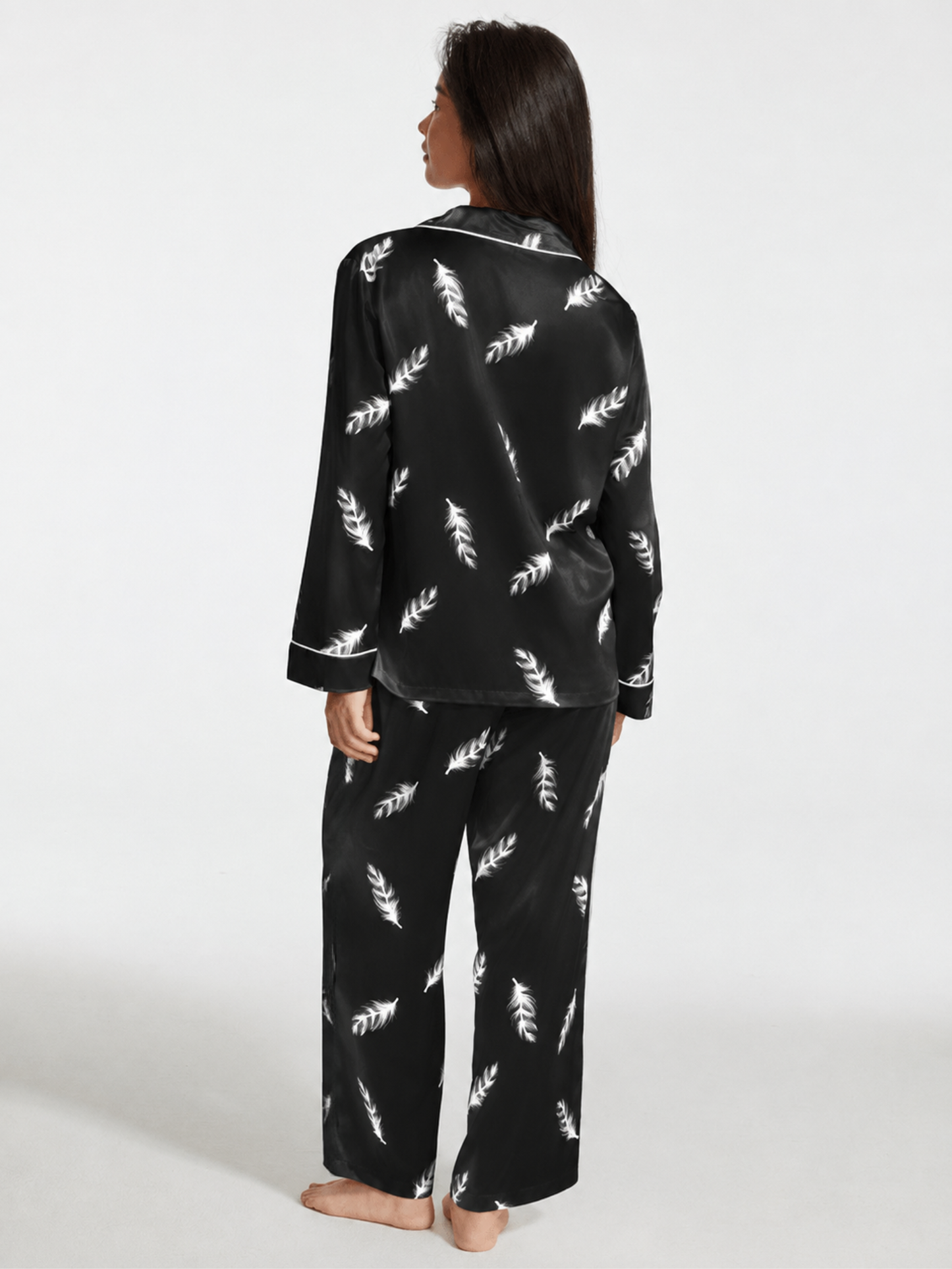 ViktoriaS Secret Satin Long Pajama Set