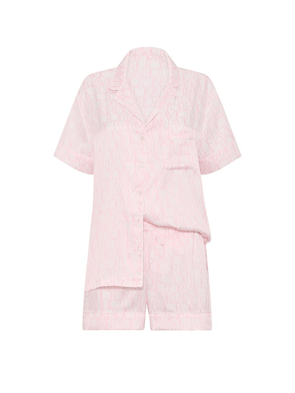 Signature Satin Short Pajama Set