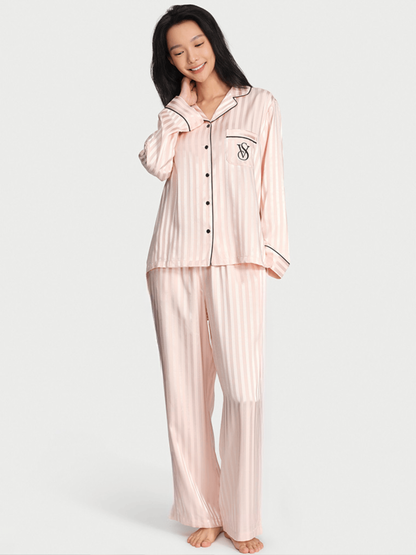 Victoria's Secret Satin Long Pajama Set