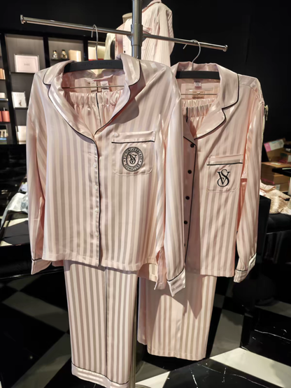 Victoria's Secret Satin Long Pajama Set